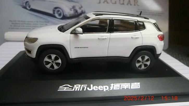 Jeep Compass 1:43, Hobby en Vrije tijd, Modelauto's | 1:43, Nieuw, Auto, Overige merken, Ophalen of Verzenden