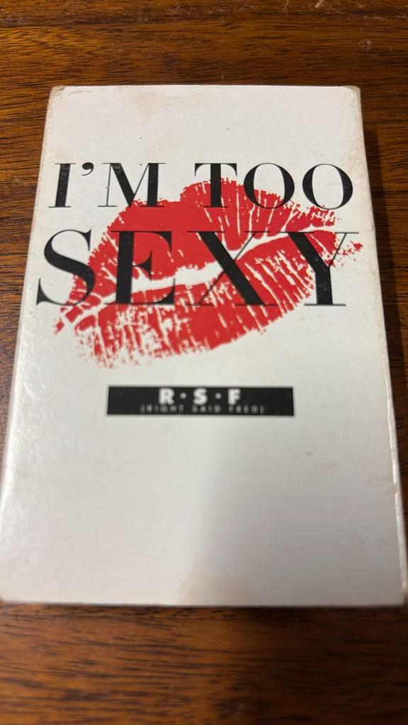 Right said Fred cassette single I’m too sexy cassingle, Cd's en Dvd's, Cassettebandjes, Gebruikt, Pop, 1 bandje, Ophalen of Verzenden