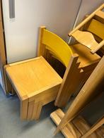 Kinder stoeltjes hout, Huis en Inrichting, Stoelen, Ophalen, Gebruikt, Bruin, Vijf, Zes of meer stoelen