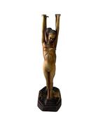 Art Deco groot brons voet of beeld naakte vrouwen | Chiparus, Ophalen of Verzenden, Brons