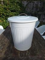 Ikea vuilnisbak/ton(40liter), knodd, Ophalen, Gebruikt, Aluminium, Met deksel