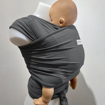 NIEUW! Bamboom Sling Babydraagdoek Antraciet beschikbaar voor biedingen