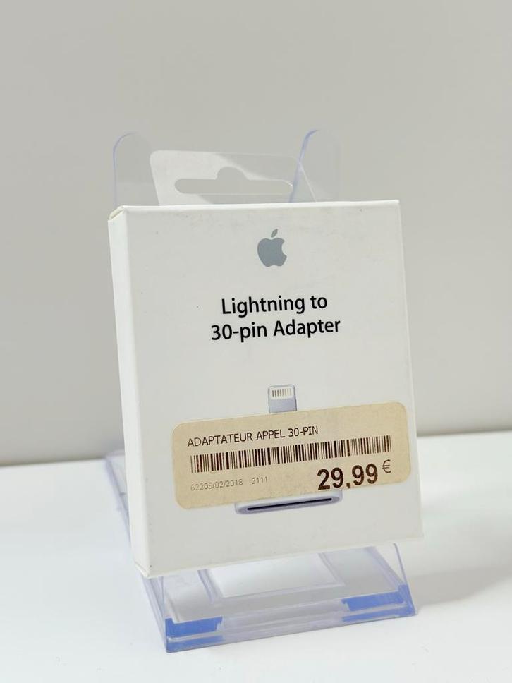 Lightning naar 30-pin Adapter - Nieuw in Doos, Telecommunicatie, Mobiele telefoons | Toebehoren en Onderdelen, Nieuw, Apple iPhone