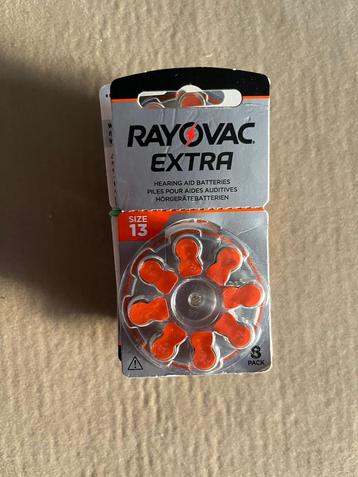 80x Hoorbatterijen Rayovac Extra No. 13 - Nieuw beschikbaar voor biedingen