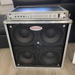 Hevos bascabinet 4x10” neodymium speakers 1600W, Muziek en Instrumenten, Ophalen, Gebruikt