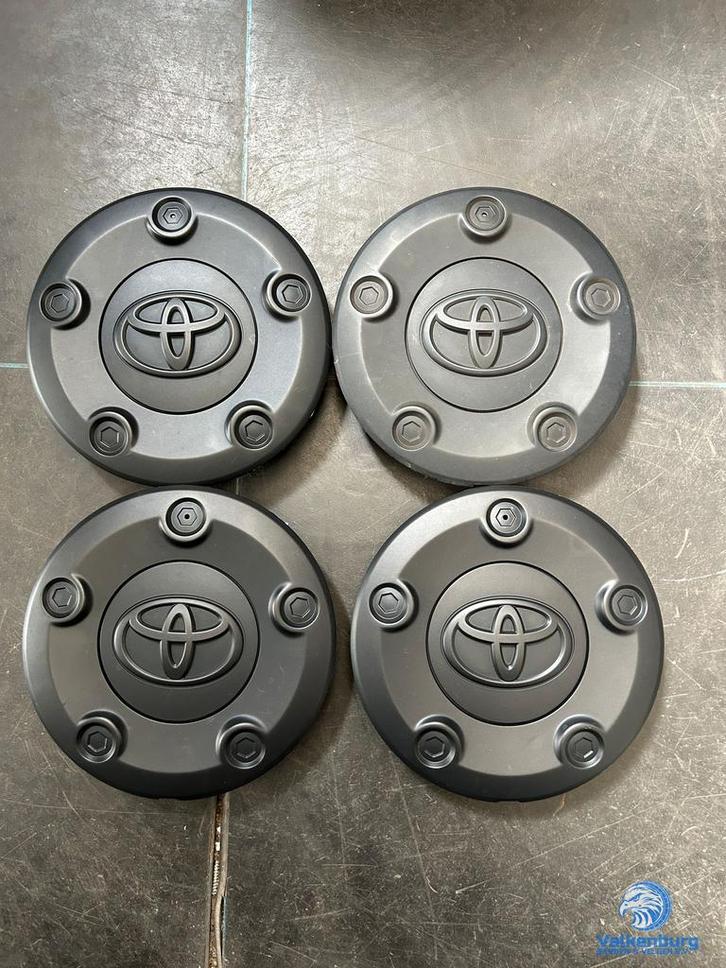 ORIGINELE Toyota Proace naafkap naafdop wieldop set zwart, Auto diversen, Wieldoppen, Gebruikt, Verzenden