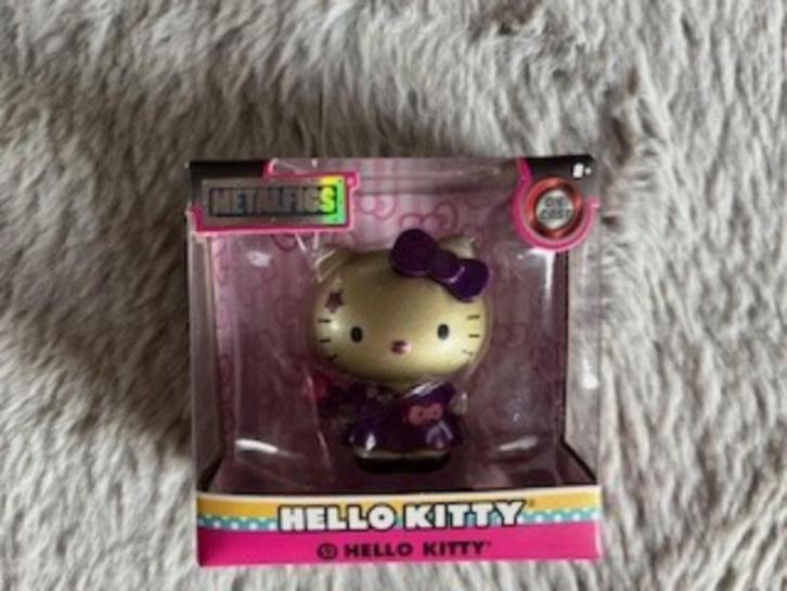 Hello Kitty metalfigs 52 die cast paars Jada Toys Australië, Kinderen en Baby's, Speelgoed | Actiefiguren, Nieuw, Ophalen of Verzenden