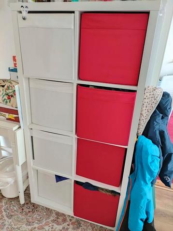 Kallax kast met mooie staat zonder doosen 