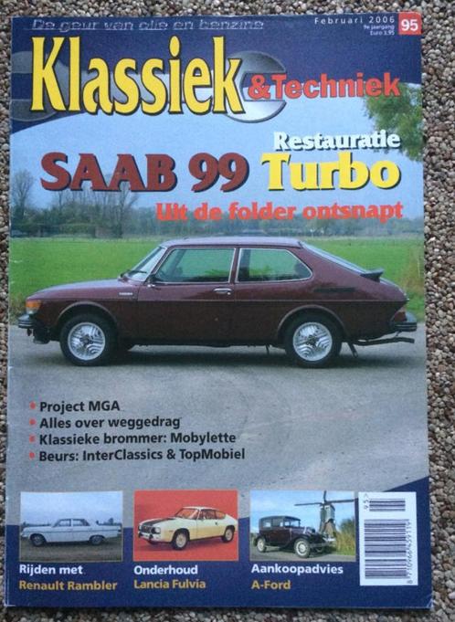 KT: Saab 99 Turbo, Lancia Fulvia Coupe, A-Ford, MGA, Boeken, Auto's | Folders en Tijdschriften, Zo goed als nieuw, Algemeen, Ophalen of Verzenden