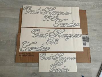 Nieuwe stickers Oud Huyzer 568 Tender beschikbaar voor biedingen