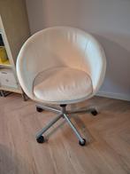 Bureaustoel Ikea Skruvsta Wit, Huis en Inrichting, Bureaustoelen, Ophalen, Gebruikt, Wit, Bureaustoel