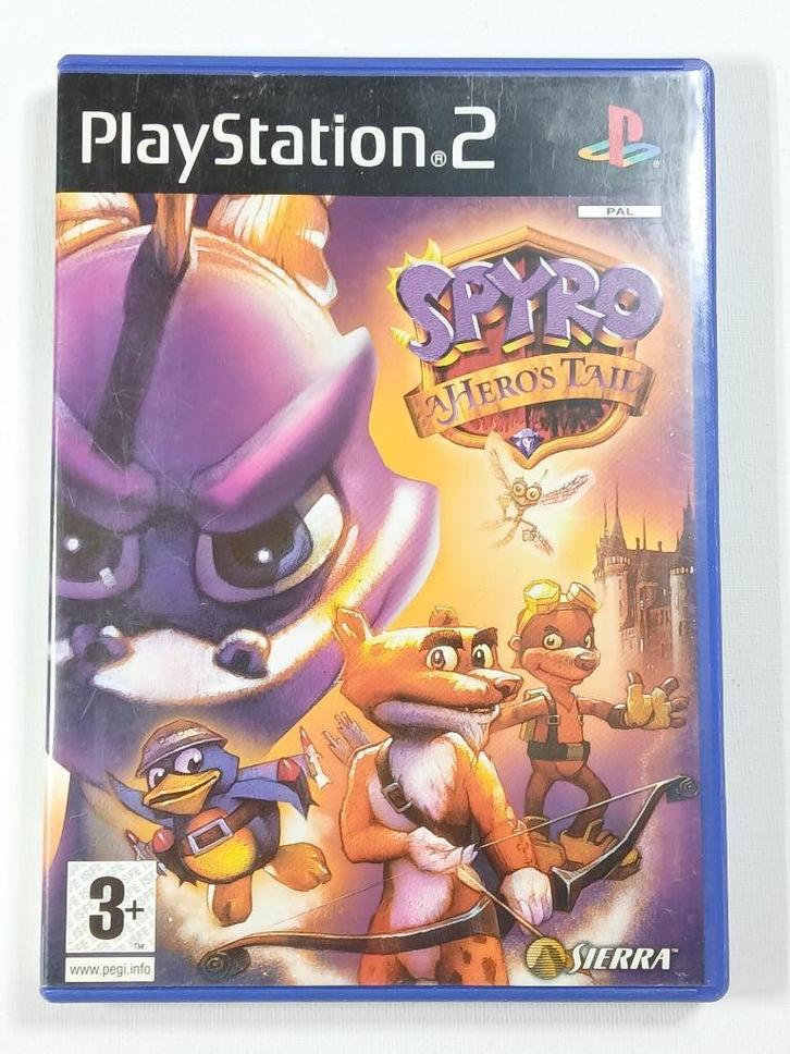 Spyro Hero's Tail - PlayStation 2 - PAL - Compleet, Spelcomputers en Games, Games | Sony PlayStation 2, Zo goed als nieuw, Avontuur en Actie