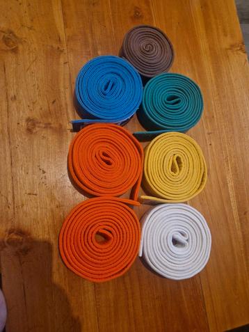 Judo banden  beschikbaar voor biedingen