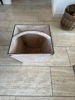 Houten bak, white wash voor bijv. Open haard hout, Ophalen, Zo goed als nieuw, Vrijstaande haard, Houthaard