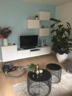 Besta Wandmeubel 60x22x38 3x hooglans wit/ honingraat wit, Huis en Inrichting, Kasten | Televisiemeubels, Ophalen, Overige materialen