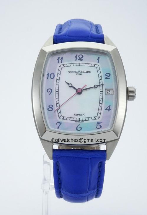 Christiaan v.d. Klaauw Vesta Mark II Mint conditie, automaat, Sieraden, Tassen en Uiterlijk, Horloges | Heren, Polshorloge, Overige merken