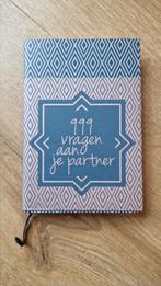 999 vragen aan je partner, Boeken, Ophalen of Verzenden, Zo goed als nieuw