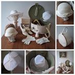 Vintage Hoedenkoffer met Hoeden, Schoenen & Accessoires, Ophalen of Verzenden, Dames