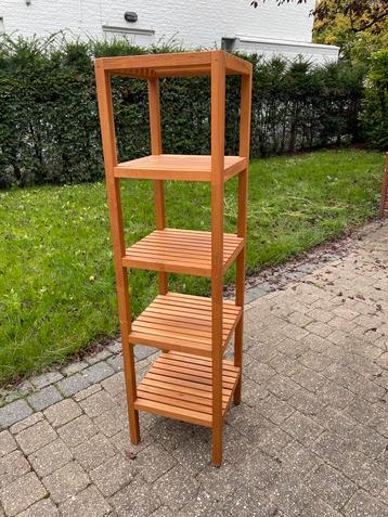 Houten kastje/rek - 160x30x30 cm beschikbaar voor biedingen