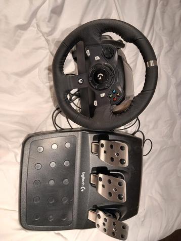 Logitech G920 Racestuur + Pedalen - Xbox/PC beschikbaar voor biedingen