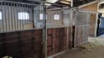 4x Paardenstal hardhout zelf demonteren en meenemen., Dieren en Toebehoren, Paarden en Pony's | Beschermers, Ophalen, Gebruikt