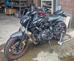 Yamaha MT-07 tech black cp project uitlaat 35kw, Motoren, 2 cilinders, Particulier, Minimaal motorrijbewijs A2, 689 cc