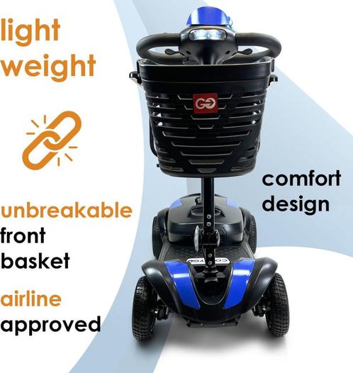 Nieuwe rolstoel demontaalbaar optimale vrijheid nu leverbaar, Diversen, Rolstoelen, Nieuw, Elektrische rolstoel, Inklapbaar, Ophalen of Verzenden
