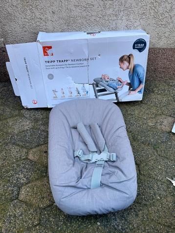 Stokke Tripp Trapp Newborn Set - Grey Textile (met doos) beschikbaar voor biedingen