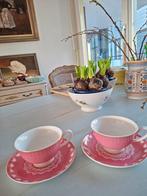 Riverdale rose theekop en schotels hartjes, Huis en Inrichting, Keuken | Servies, Ophalen of Verzenden, Zo goed als nieuw, Overige stijlen