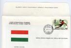 FDC Olympische spelen 1980  Hongarije, Ophalen of Verzenden, Onbeschreven, Europa
