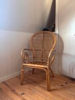 Rotan stoel, Huis en Inrichting, Ophalen, Gebruikt, Bruin, Eén