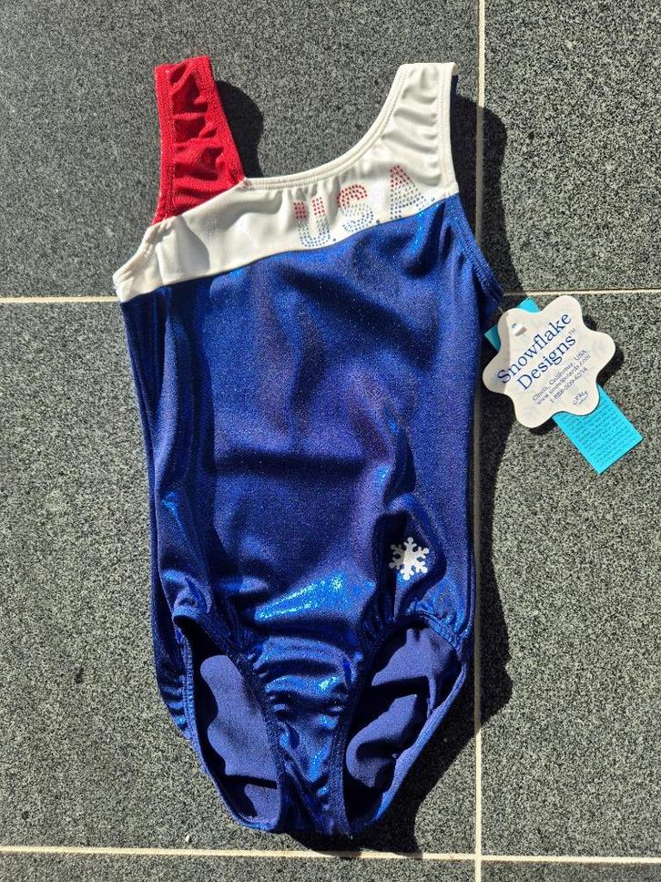 turnpakje maat AXS 140 146 152 158, Sport en Fitness, Turnen, Nieuw, Turnpak(je), Kindermaat 146 t/m 176, Blauw, Ophalen of Verzenden