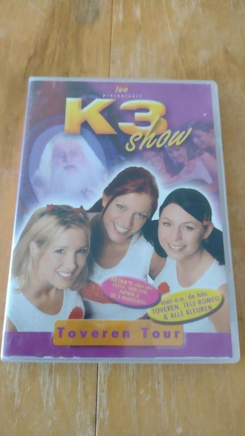 Dvd K3 Show - Toveren Tour, Cd's en Dvd's, Dvd's | Kinderen en Jeugd, Gebruikt, Tv fictie, Overige genres, Alle leeftijden, Ophalen of Verzenden