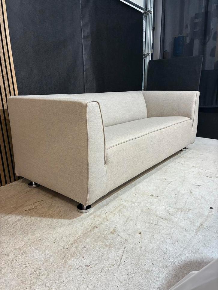 Actie - Gelderland 4800 2,5 zits bank in ploegwool, Antiek en Kunst, Antiek | Meubels | Stoelen en Banken, Ophalen