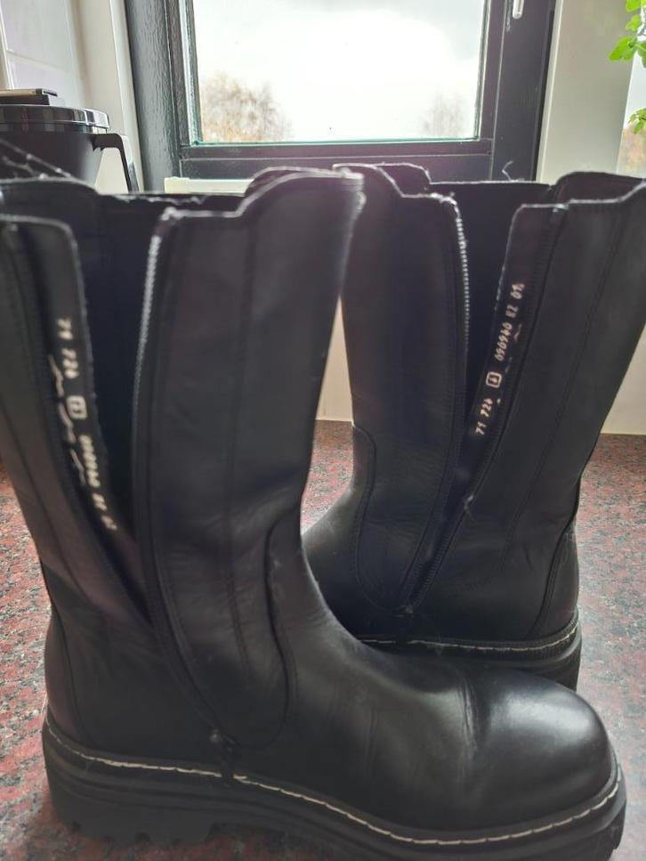 Laarzen, Kleding | Dames, Schoenen, Nieuw, Hoge laarzen, Zwart, Ophalen of Verzenden