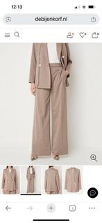 Pak van Josh V in lichtbruin/ taupe maat m, Kleding | Dames, Jasjes, Kostuums en Pakken, Verzenden, Zo goed als nieuw, Maat 38/40 (M)