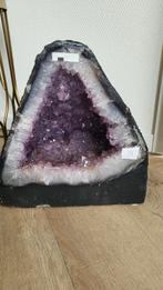 Amethist geode KORTING, Verzamelen, Mineralen en Fossielen, Ophalen of Verzenden, Mineraal