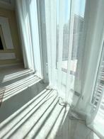 50%stof korting witte boucle inbetweens, 200 cm of meer, Wit, Nieuw, Ophalen of Verzenden