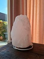 Witte zoutlamp, Huis en Inrichting, Ophalen, Minder dan 50 cm