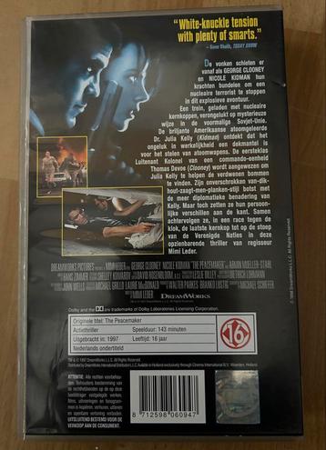The Peacemaker VHS - Clooney & Kidman beschikbaar voor biedingen