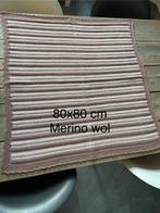 Gehaakt merino wollen babydekentje, Ophalen of Verzenden, Nieuw, Breien of Haken, Wol of Garen