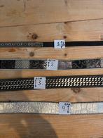 Nanni riemen zwart zilver strass, Kleding | Dames, Ophalen of Verzenden, Zo goed als nieuw, Zwart