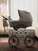 Klassieke kinderwagen Retro Vintage Baby Fashion Scarlett, Combiwagen, Ophalen, Overige merken, Verstelbare duwstang