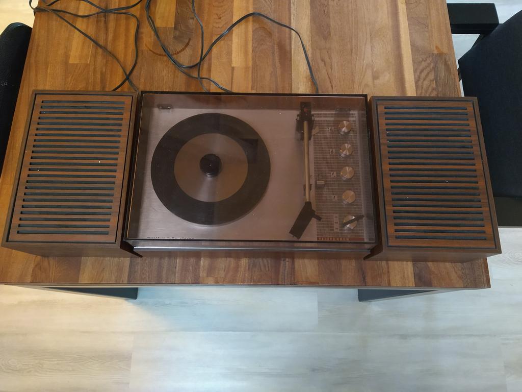 Telefunken Musikus 108V - compleet met speakers, Audio, Tv en Foto, Platenspelers, Ophalen of Verzenden, Zo goed als nieuw, Overige merken