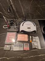 Gellak lamp/elektrische vijl met accessoires, Ophalen of Verzenden, Gebruikt, Handen en Nagels