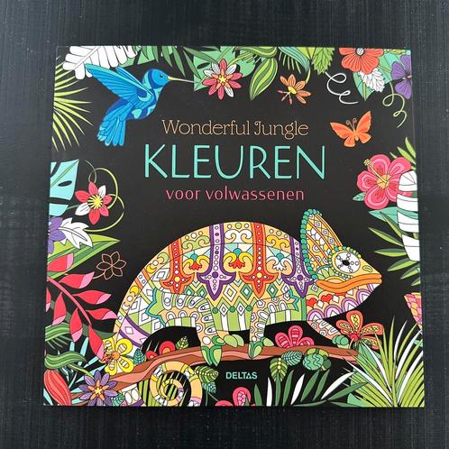 Wonderful Jungle - Kleuren voor volwassenen, Hobby en Vrije tijd, Tekenen, Nieuw, Ophalen of Verzenden