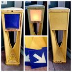 Originele ANWB Nederlandse verkeerszuil met verlichting, Verzamelen, Ophalen, Huis en Inrichting