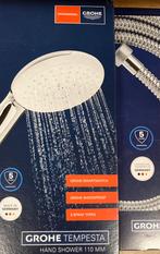 Grohe Tempesta 110 en 2m Relaxaflex metalen slang NiEUW!, Ophalen of Verzenden, Zo goed als nieuw, Chroom, Douche