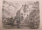 Breukelen - " Huis Oudaen" - C.J.Th. Schut., Antiek en Kunst, Ophalen of Verzenden