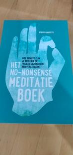 No-Nonsense Meditatie Boek - Steven Laureys, Ophalen of Verzenden, Zo goed als nieuw, Steven Laureys, Meditatie of Yoga